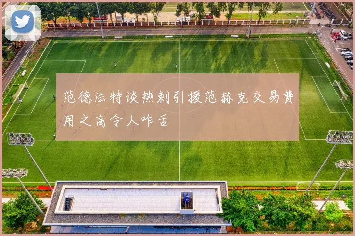 范德法特谈热刺引援范赫克交易费用之高令人咋舌